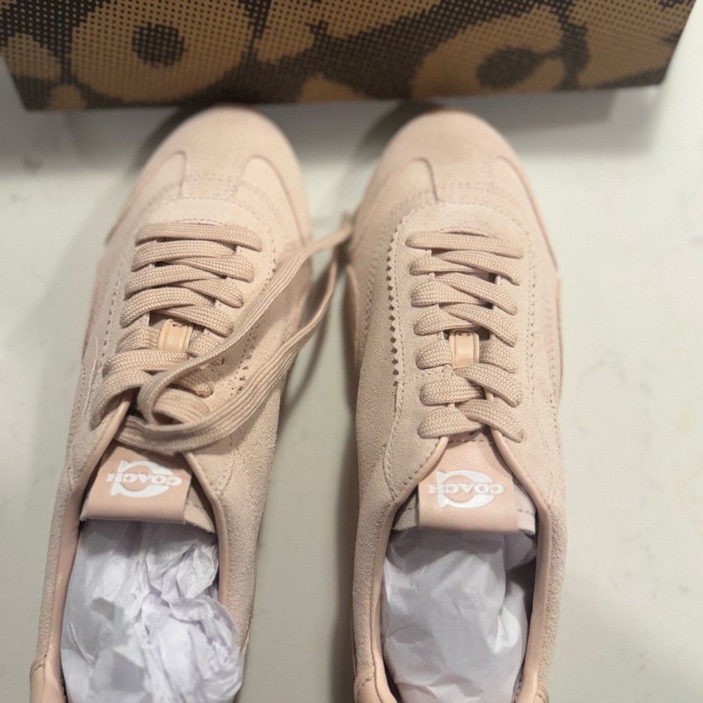 Coach women’s Blush Flat Sneakers - Picture 5 of 9